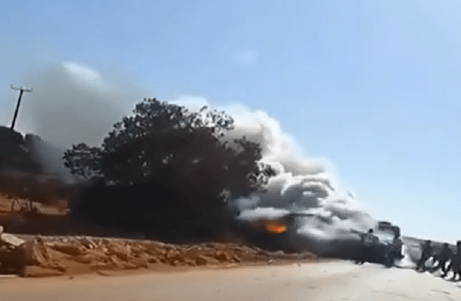 Τροχαίο στη Λιβύη: Νέο βίντεο ντοκουμέντο 