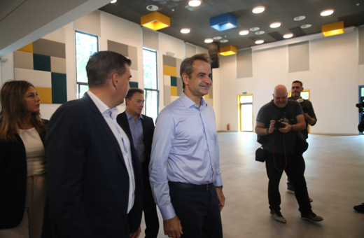 Κυριάκος Μητσοτάκης: Επισκέφτηκε το νέο κτίριο φροντίδας ΑμεΑ στο Ελληνικό