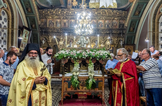 Φωτιά στην Παναγιά Πορταϊτισσα της Αστυπάλαιας - Σοβαρές ζημιές 