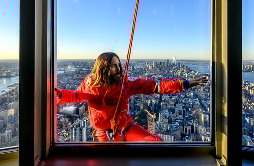 Τζάρεντ Λέτο: Σκαρφάλωσε στην κορυφή του Empire State Building