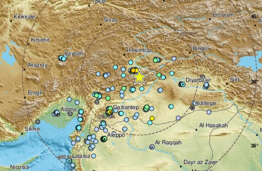 Σεισμός 5,2 Ρίχτερ στην Ανατολική Τουρκία