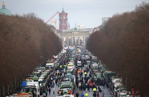 Γερμανία: Αγροτικό συλλαλητήριο στο Βερολίνο- Αποκλεισμένοι δρόμοι