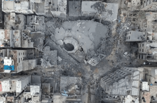 100 ημέρες καταστροφής και θανάτου στη Γάζα, σε ένα βίντεο από drone
