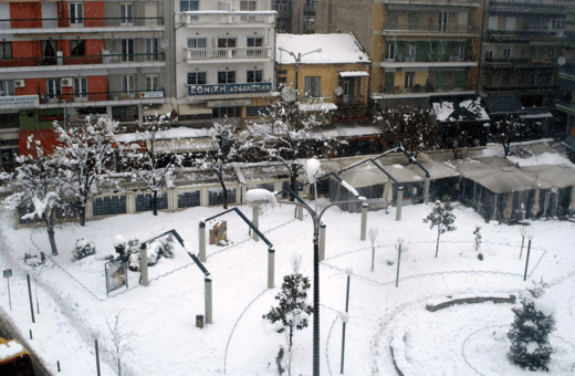 Η θερμοκρασία στη Φλώρινα έφτασε στους -18 βαθμούς Κελσίου
