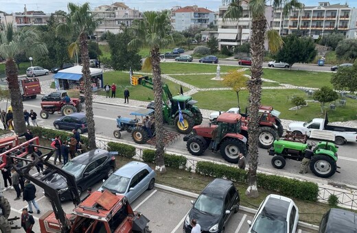 Κινητοποίηση αγροτών στο Μεσολόγγι