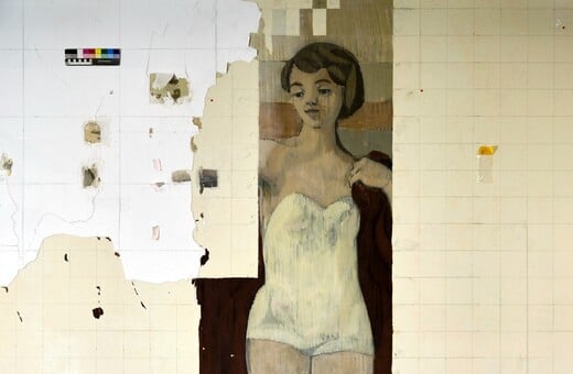 Αποκαλύφθηκε μια κρυμμένη τοιχογραφία του Γκέρχαρντ Ρίχτερ