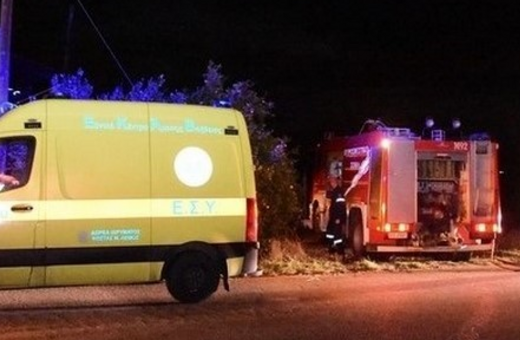 Τροχαίο δυστύχημα στη Βέροια- Νεκρή μια 25χρονη 