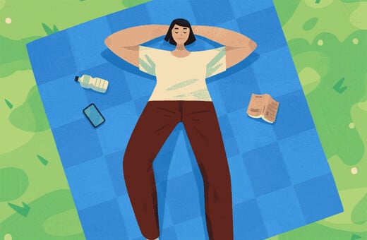 Είναι self-care το να ξαπλώνεις στο πάτωμα;