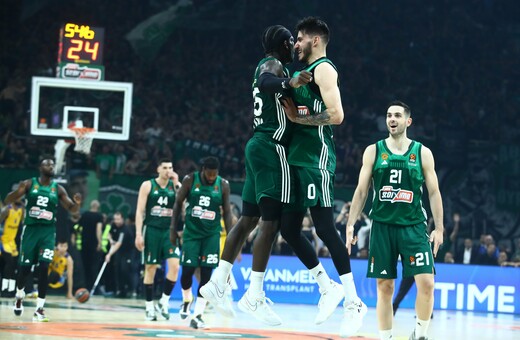 Παναθηναϊκός - Μακάμπι 81-72: Κι επίσημα στα Final 4	του Βερολίνου το Τριφύλλι 