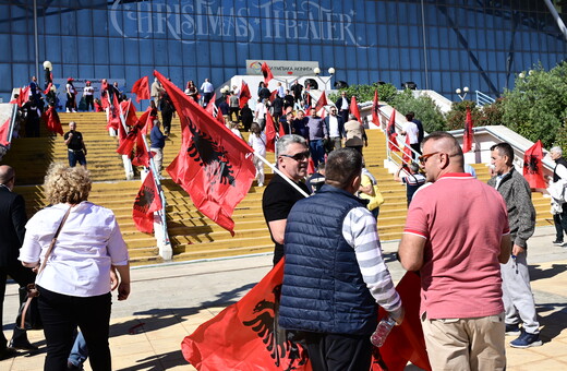 Υπό δρακόντεια μέτρα ασφαλείας η ομιλία Έντι Ράμα στο Γαλάτσι