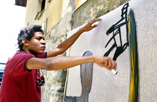 H δημιουργική διαδικασία του Jean Michele Basquiat