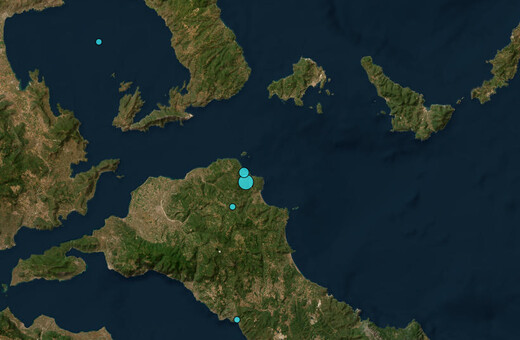 Δύο σεισμοί στη βόρεια Εύβοια- Αισθητοί στην Αθήνα