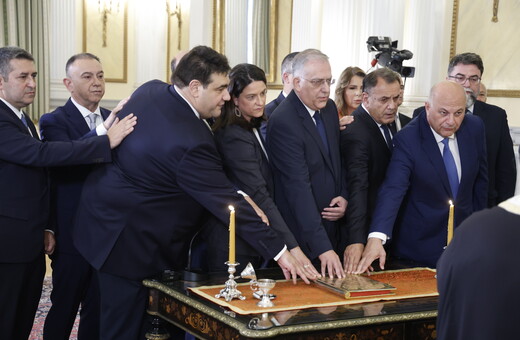 Ανασχηματισμός: Ορκίστηκαν τα νέα μέλη της κυβέρνησης- Εικόνες από το Προεδρικό Μέγαρο