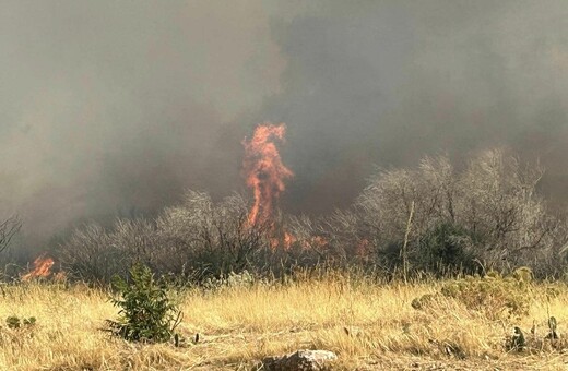 Oριοθετήθηκε η φωτιά στη Φέριζα