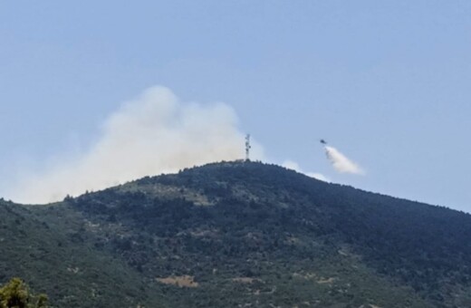 Φωτιά καίει δάσος στις Ερυθρές Αττικής - Ενισχύονται συνεχώς οι πυροσβεστικές δυνάμεις