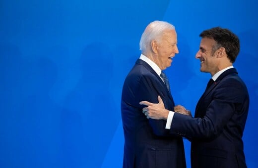 Παραίτηση Μπάιντεν: Ο Μακρόν τον επαινεί για το «θάρρος» και την «αίσθηση καθήκοντος»