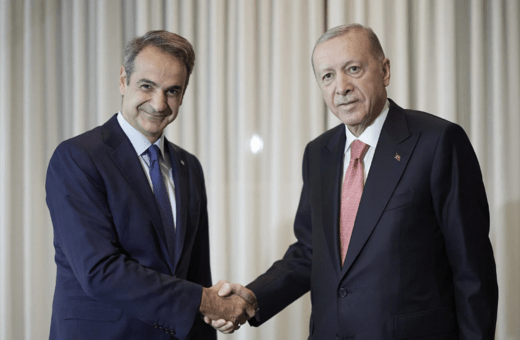 Με τον Ερντογάν συναντήθηκε ο Μητσοτάκης: Το σχόλιο για τη γραβάτα του Φιντάν