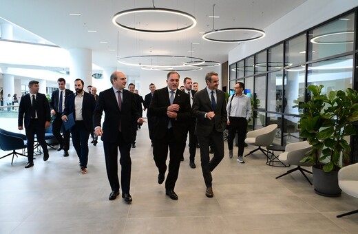 Μητσοτάκης στα εγκαίνια του νέου κτιρίου της ΑΑΔΕ: Στόχος μας η μείωση των φόρων