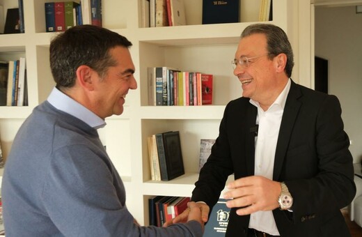 Τσίπρας: «Παρών για έναν ΣΥΡΙΖΑ πρωταγωνιστή των εξελίξεων» - Η συνάντηση με τον Φάμελλο