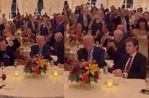 «Ο Μπάρον ντρέπεται!»: Η αντίδραση του Μπάρον Τραμπ στις χορευτικές κινήσεις του πατέρα του και του Έλον Μασκ 