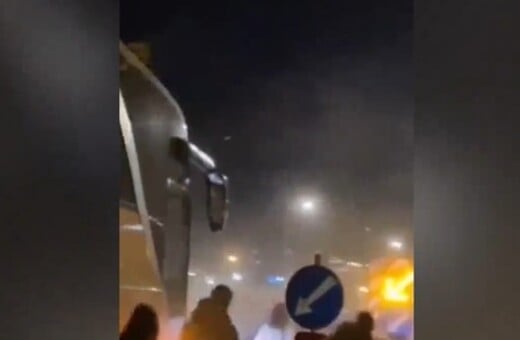 Θεσσαλονίκη: Καπνοί σε λεωφορείο με μαθητές που γυρνούσαν από εκδρομή
