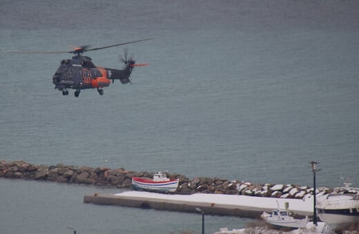 Χίος: Super Puma της Πολεμικής Αεροπορίας διέσωσε δύο ναυτικούς από δεξαμενόπλοιο