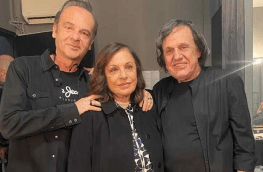 Η Χάρις Αλεξίου στο Vox με τον Γιώργο Νταλάρα, τον Βασίλη Παπακωνσταντίνου και τον Οδυσσέα Ιωάννου