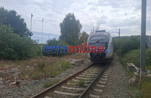 Χαλκίδα: Συρμός του προαστιακού συγκρούστηκε με φορτηγό