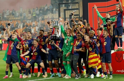 Η Μπαρτσελόνα νίκησε με 3-2 την Ρεάλ Μαδρίτης στην παράταση και κατέκτησε το Κύπελλο Ισπανίας