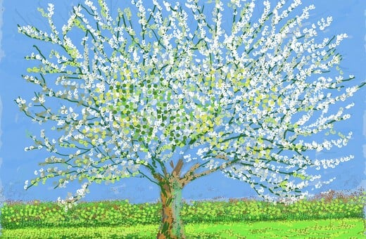 David Hockney: «Τα καλά νέα είναι ότι ήρθε η άνοιξη»