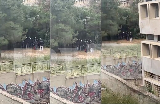 Επίθεση από κουκουλοφόρους στην Πολυτεχνειούπολη 
