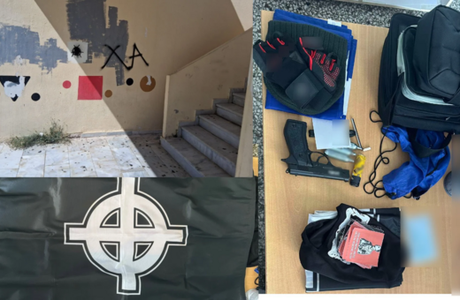 Βανδαλισμός με συνθήματα Χρυσής Αυγής σε σχολείο στο Ίλιον – Συλλήψεις τριών νεαρών