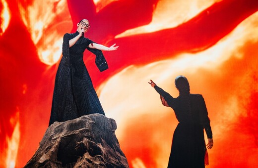 Eurovision 2025: Η Klavdia στον βράχο - Οι πρώτες φωτογραφίες από την πρόβα