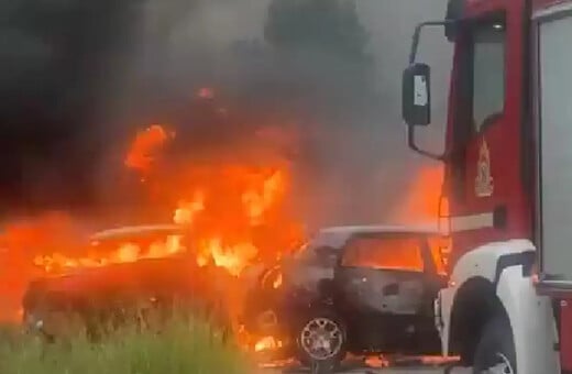 Τροχαίο δυστύχημα στην Καβάλα: 37χρονος απανθρακώθηκε μέσα στο όχημά του