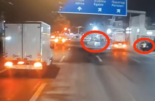Οδηγός ξέχασε να τραβήξει χειρόφρενο και το ΙΧ κινούνταν «ακυβέρνητο» στη Λεωφόρο Αθηνών