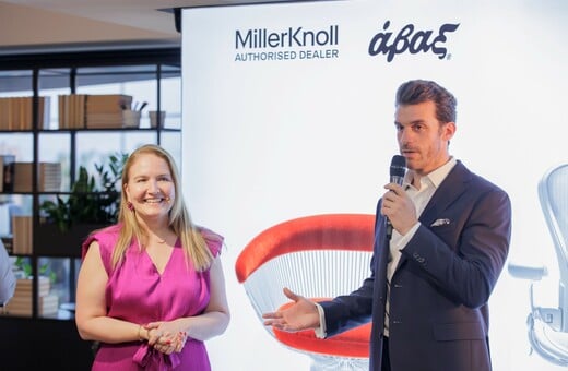 Η Άβαξ εγκαινίασε το νέο showroom της MillerKnoll στον Άλιμο