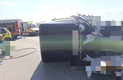 Χαλκηδόνα: Συνελήφθη ο οδηγός του φορτηγού για το τροχαίο με θύματα πατέρα και γιο
