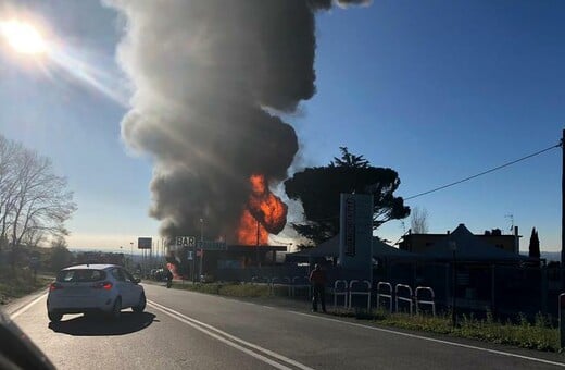 Ρώμη: Τεράστια έκρηξη σε βενζινάδικο - Αρκετοί οι τραυματίες
