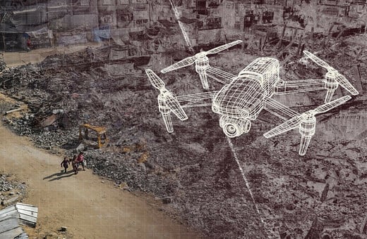 Το Ισραήλ επιβάλλει τις εκκενώσεις στη Γάζα με drones που ρίχνουν χειροβομβίδες