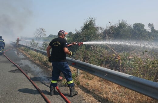 Φωτιά στη Χλόη: Έσβησε το μέτωπο - Επέστρεψαν στα σπίτια τους οι κάτοικοι