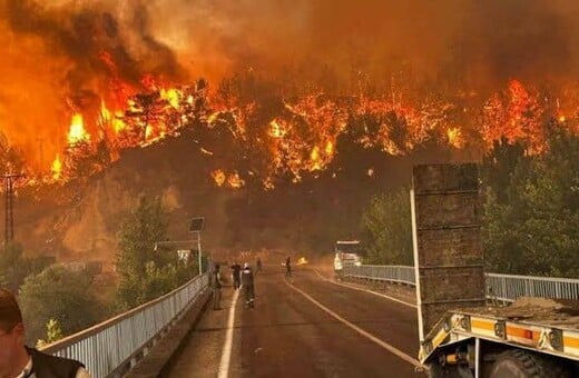 Φωτιές στην Τουρκία: Από το Σάββατο καίει το πύρινο μέτωπο στην Προύσα