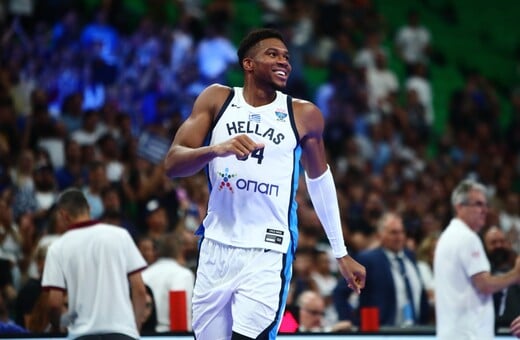 Ελλάδα - Λετονία 104-86: Καταιγιστική η εθνική με Γιάννη και όρεξη