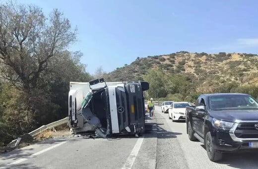 Τροχαίο στον ΒΟΑΚ: 17χρονος ο οδηγός του φορτηγού
