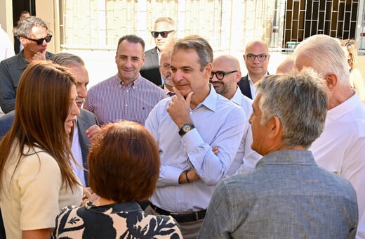 Στο Ωνάσειο Σχολείο Περιστερίου ο Κυριάκος Μητσοτάκης: «Συνεχίζουμε να επενδύουμε στη δημόσια παιδεία»