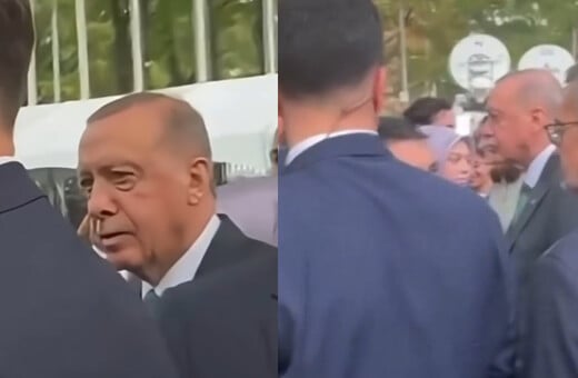 Μετά τον Μακρόν, και ο Ερντογάν «κόλλησε» στην κίνηση λόγω της αυτοκινητοπομπής Τραμπ