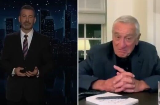 Τζίμι Κίμελ: «Γεια σου όμορφε» - Το καυστικό σκετς με τον Ρόμπερτ ντε Νίρο κατά Τραμπ και FCC