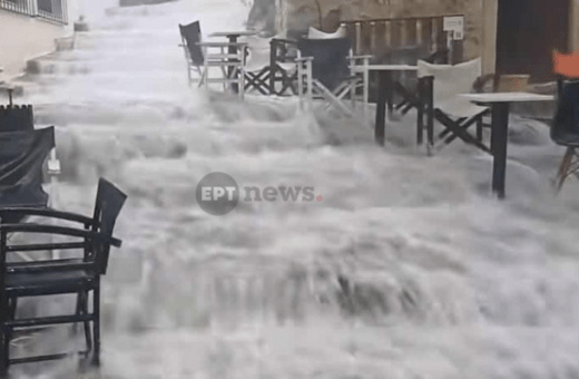 Προβλήματα από τις καταιγίδες σε Ζάκυνθο, Κεφαλονιά και Ηράκλειο – Έρχεται κακοκαιρία τύπου «Π»