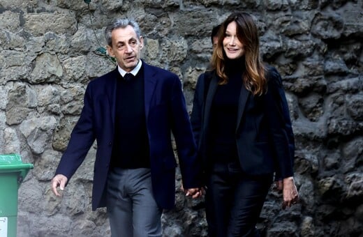 ΝΙΚΟΛΑ ΣΑΡΚΟΖΙ ΚΑΡΛΑ ΜΠΡΟΥΝΙ ΦΥΛΑΚΗ ΓΑΛΛΙΑ