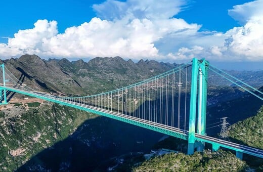 Κίνα: Η στιγμή της κατάρρευσης της γέφυρας Hongqi λίγους μήνες μετά τα εγκαίνια