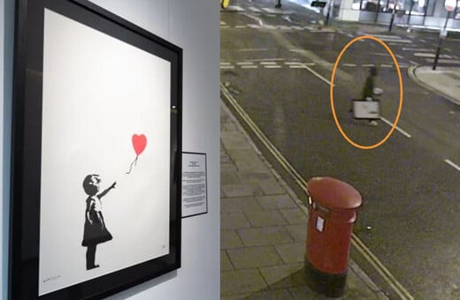 Καταδίκη 13 μηνών για τον άνδρα που άρπαξε διάσημο έργο του Banksy από γκαλερί